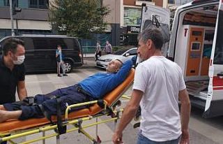 Kocaeli'de otomobilin çarptığı kişi yaralandı