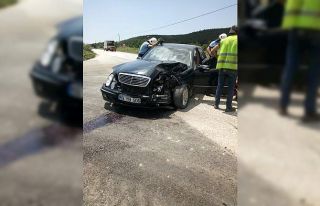 Şarköy'de trafik kazası: 1 yaralı