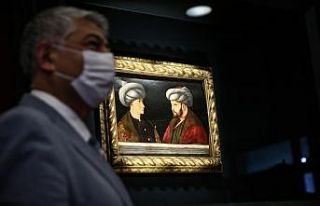 Fatih Sultan Mehmet'in portresi için İBB'de tanıtım...