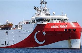 Oruç Reis araştırma gemisi, Doğu Akdeniz'deki...