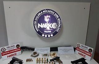Yalova'da silah ve uyuşturucu operasyonu: 11 gözaltı