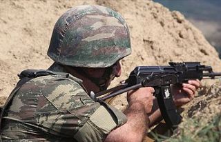 Ermenistan Azerbaycan cephe hattında sivilleri hedef...