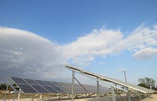 Kırklareli'nde bir köye 80 güneş paneli konuldu