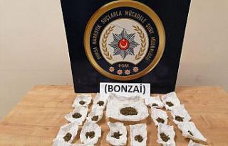 Bursa'da uyuşturucu operasyonunda yakalanan 4 şüpheli...