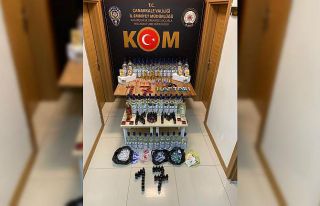 Çanakkale'de sahte içki operasyonunda 5 kişi gözaltına...