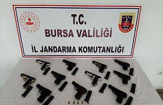 Bursa'da silah kaçakçılığı şüphelisi...