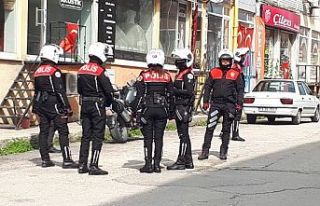 Edirne'de gittiği polis merkezinde karantinada...