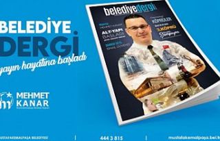 Mustafakemalpaşa'da Belediye Dergi yayın hayatına...