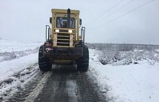 Trakya'da kar yağışı etkili oluyor