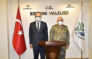 1. Ordu Komutanı Orgeneral Avsever, Edirne Valisi...