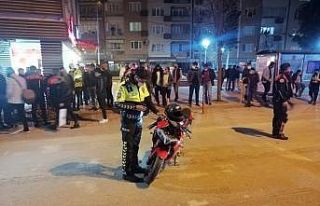 Bursa'da motosiklet ile bisikletin çarpıştığı...