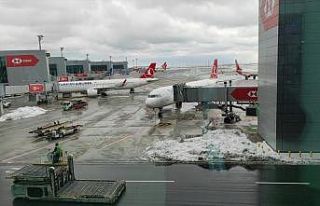 İstanbul Havalimanı'nda buzlanmaya karşı önlemler...