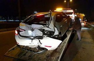 Kocaeli'de 3 aracın karıştığı trafik kazasında...