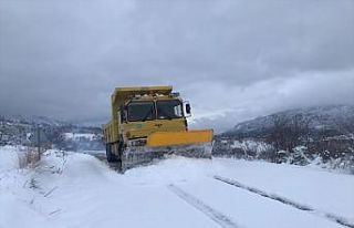 Bilecik'te 48 köy yolu kardan ulaşıma kapandı