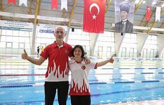 Down sendromlu milli yüzücü Fatma, Avrupa şampiyonluğu...