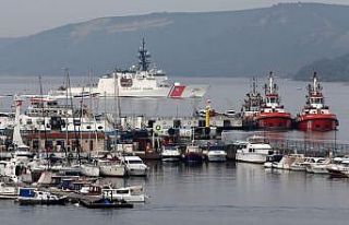 ABD sahil güvenlik gemisi “USCGC Hamilton“ Çanakkale...