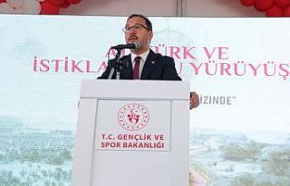 Bakan Kasapoğlu, “Atatürk ve İstiklal Yolu Yürüyüşü“ne...