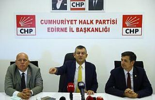 CHP Grup Başkanvekili Özel, gündeme dair açıklamalarda...
