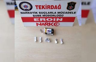 Tekirdağ'da uyuşturucu operasyonu: 4 gözaltı