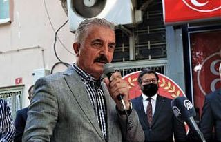 MHP Genel Sekreteri Büyükataman Bursa'da partisinin...
