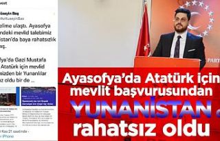 BTP'nin Ayasofya'da Atatürk için Mevlid...