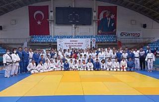 Edirne'de düzenlenen Uluslararası Judo Şampiyonası...