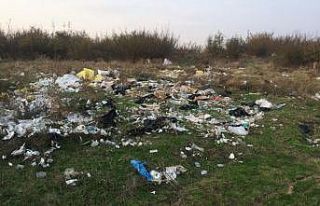 Edirne'de köyleri çöp ve atıkla kirletenlere...