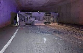 Tekirdağ'da trafik kazasında 14 askeri personel...