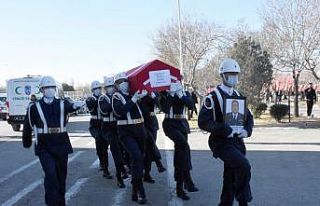 Aksaray İl Jandarma Komutanı Bilgiç'in cenazesi...