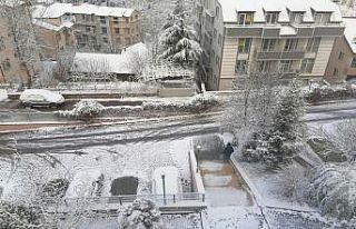 Sakarya, Kocaeli ve Bartın'da kar yağışı...