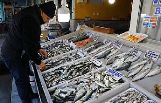 Tekirdağ'da balık fiyatları lodosla yükseldi