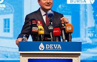 DEVA Partisi Genel Başkanı Ali Babacan Bursa’ya...