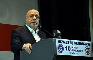 Hak-İş Genel Başkanı Mahmut Arslan Bursa'da...