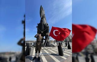 Şehitler için İstanbul'dan adımla Çanakkale'ye...