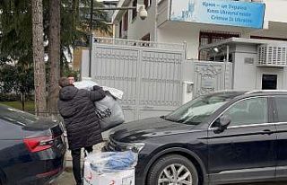 Ukrayna halkına yönelik yardım seferberliği sürüyor