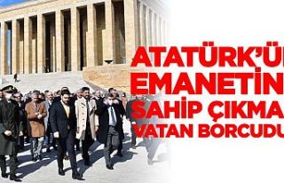 (BTP) Genel Başkanı Hüseyin Baş; “Atatürk’ün...