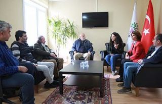 TKP'den HDP'ye dayanışma ziyareti