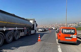 Anadolu Otoyolu'ndaki zincirleme trafik kazası...
