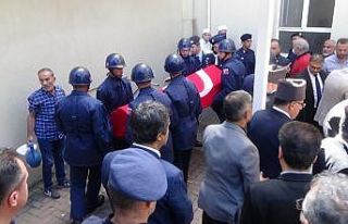Bursa'da vefat eden Kıbrıs gazisinin cenazesi...