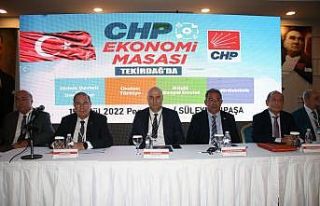 CHP Ekonomi Masası heyeti Tekirdağ'da iş dünyası...