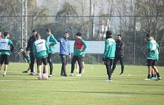 Sakaryaspor Pendikspor maçının hazırlıklarını...