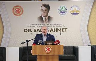 TBMM Başkanı Şentop Edirne'de Dr. Sadık Ahmet...