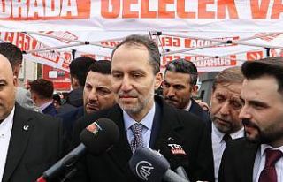 Yeniden Refah Partisi Genel Başkanı Erbakan Akşener'in...