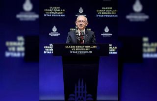 CHP Genel Başkanı Kılıçdaroğlu, ulaşım esnafıyla...