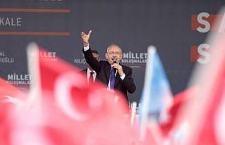Cumhurbaşkanı adayı Kılıçdaroğlu Çanakkale'de...