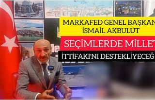 MARKAFED GENEL BAŞKANI İSMAİL AKBULUT:"BURSA'DA...