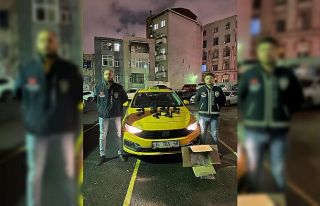 İstanbul'da taksiyle silah kaçakçılığı...