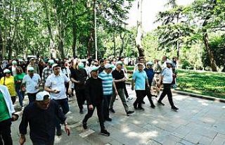 İstanbul Valisi Gül çevre yürüyüşüne katıldı