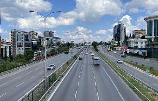İstanbul'da trafik yoğunluğu yüzde 2'ye...