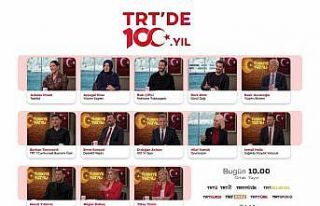 “TRT'de 100. Yıl“ programında 100. yıl...